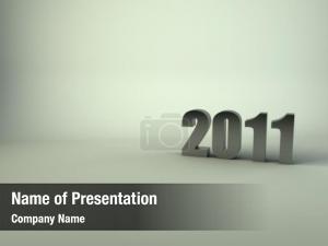 Year 2011 PowerPoint Template