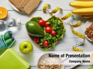 Healthy Lifestyle Background PowerPoint Template