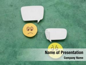 Chatting Bubbles PowerPoint Template