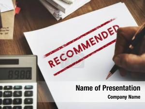 Recommendation PowerPoint Template