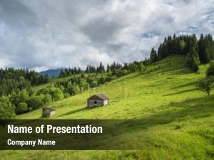 Valley Village PowerPoint Template