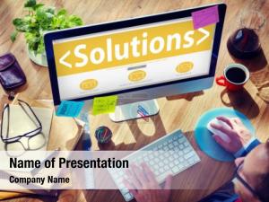 Computer Solution PowerPoint Template