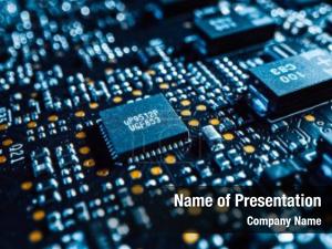 Print Circuit Board PowerPoint Template