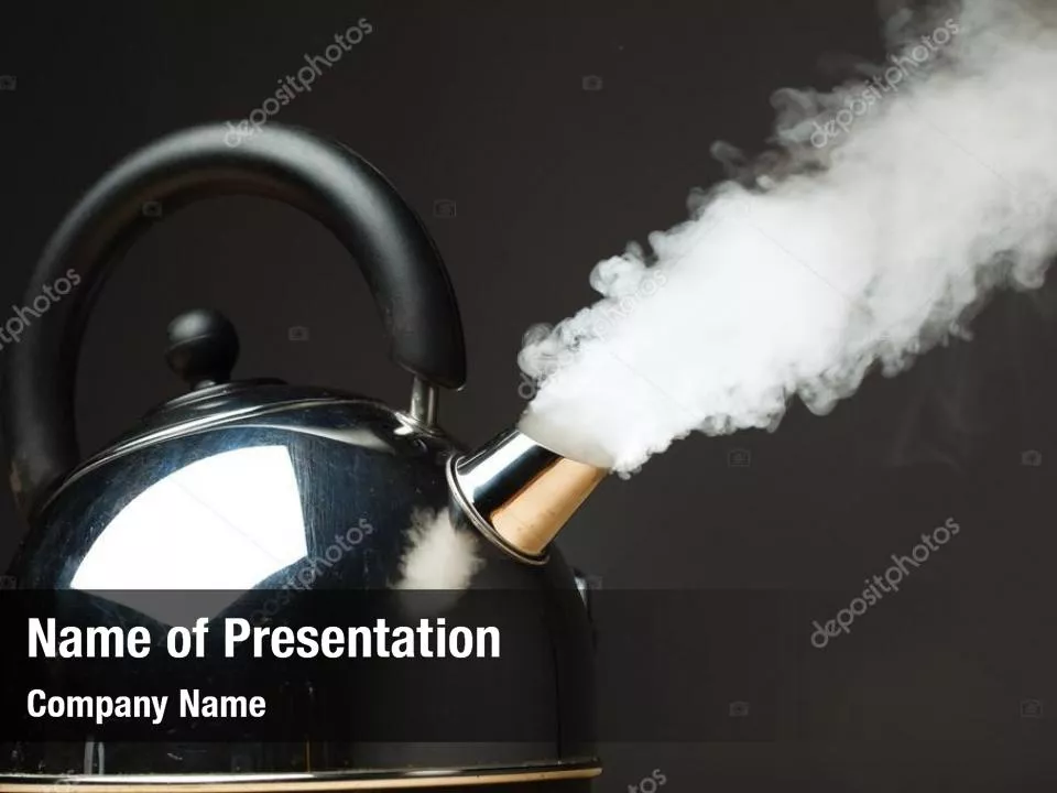 Boiling Kettle At The Kitchen