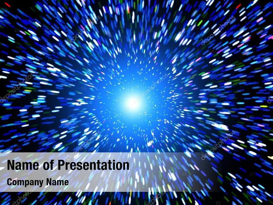 Blue Sparkles Tunnel