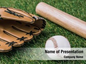 Baseball Glove and Bat