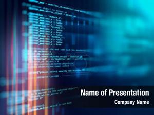 Information Coding PowerPoint Template