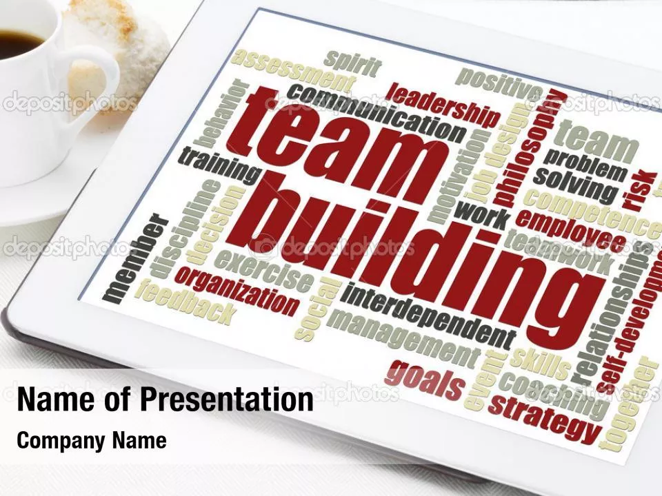 Team Building Word Cloud
