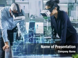 Virtual Office PowerPoint Template