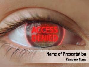 High Tech Security PowerPoint Template