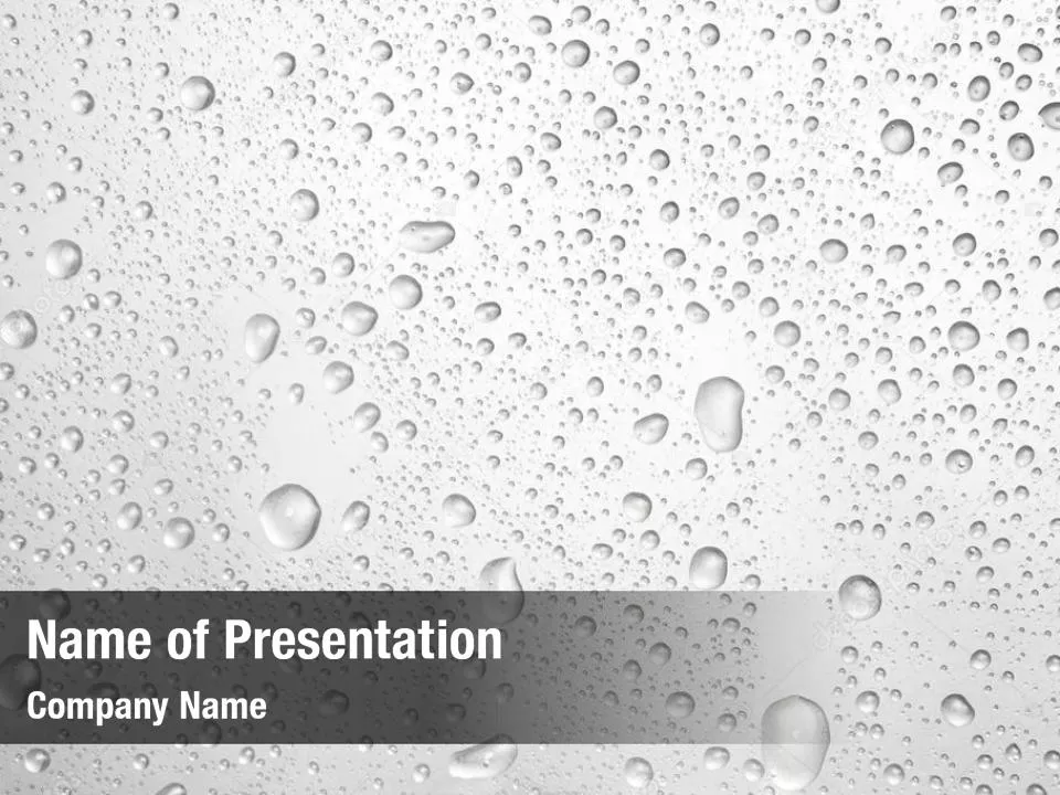 Water Drops Background