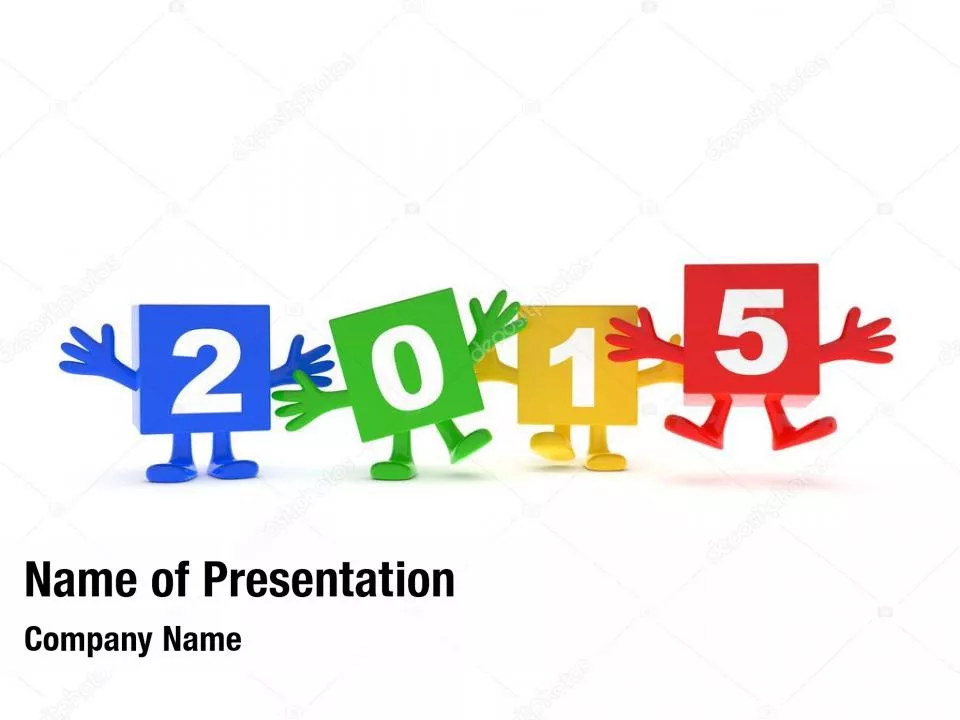 2015 Colored Numbers