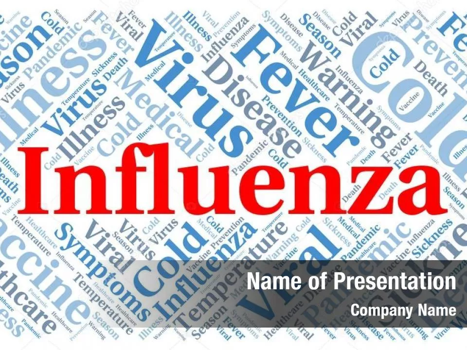Influenza Word Cloud