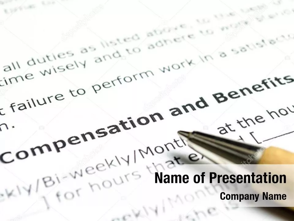 Compensation and Benefits