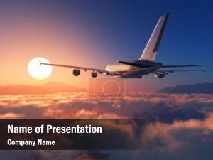 Air Flight PowerPoint Template