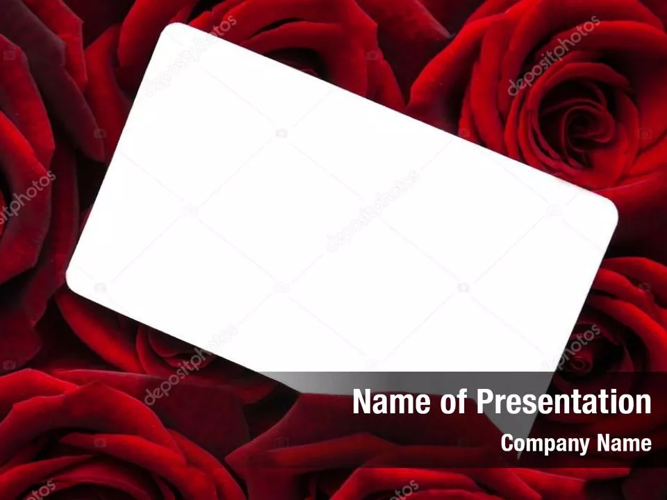 Red Roses Card