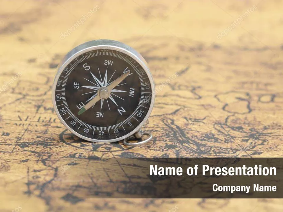 Compass On A Map