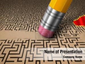 Office Labyrinth PowerPoint Template