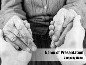 Caring For Aging PowerPoint Template