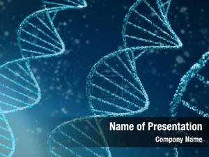 DNA Double Helix PowerPoint Template