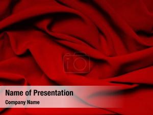 Folds of Red Cloth
