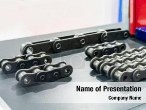 Chain Transmission PowerPoint Template