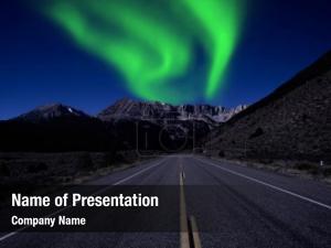 Mountain Highway PowerPoint Template