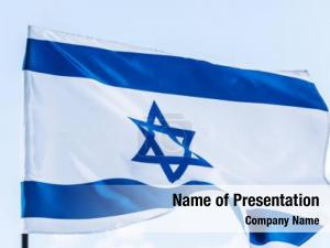 Flag of Israel PowerPoint Template