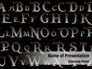 Alphabet PowerPoint Template