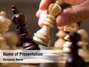 Chess Game PowerPoint Template