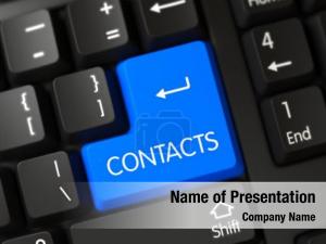 Company Contacts PowerPoint Template
