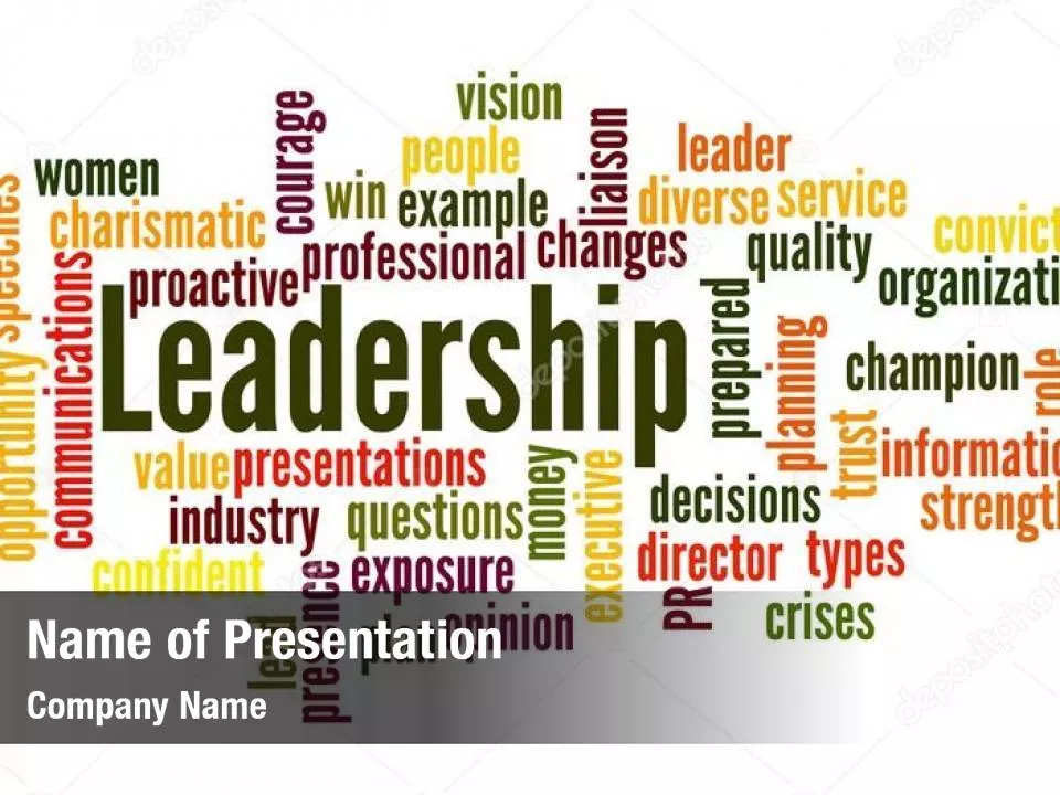 Leadership Word Cloud