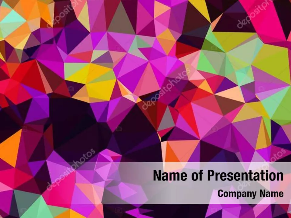 Geometric Colorful Pattern