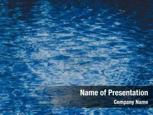 Navy Blue Sea PowerPoint Template