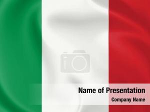 Italian Flag PowerPoint Template
