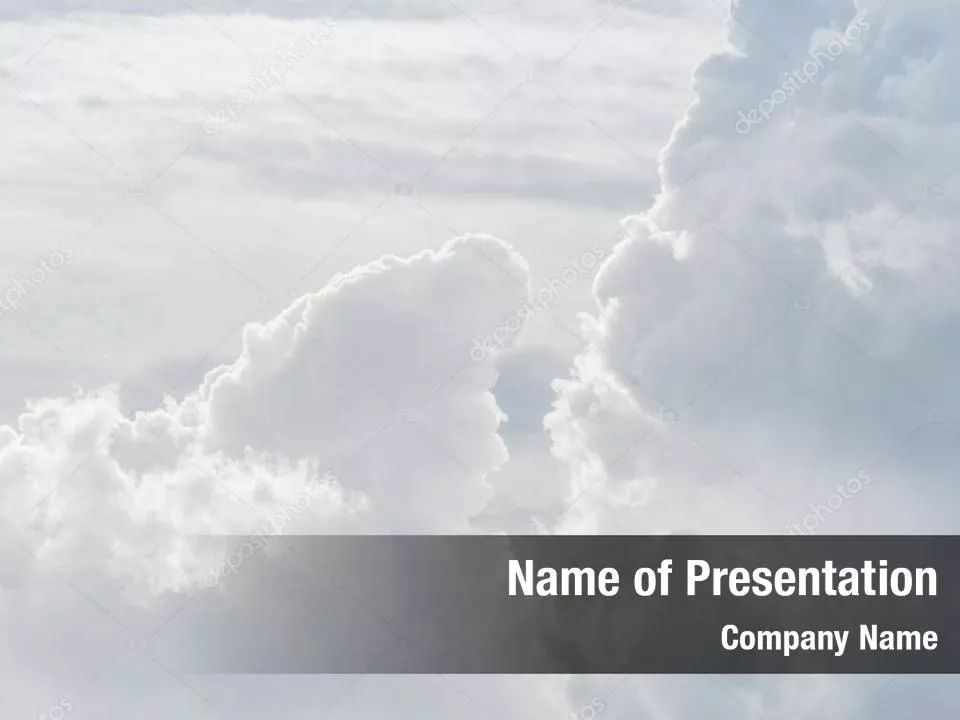 Fluffy Cumulus Cloud