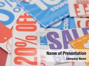 Discount Coupons PowerPoint Template