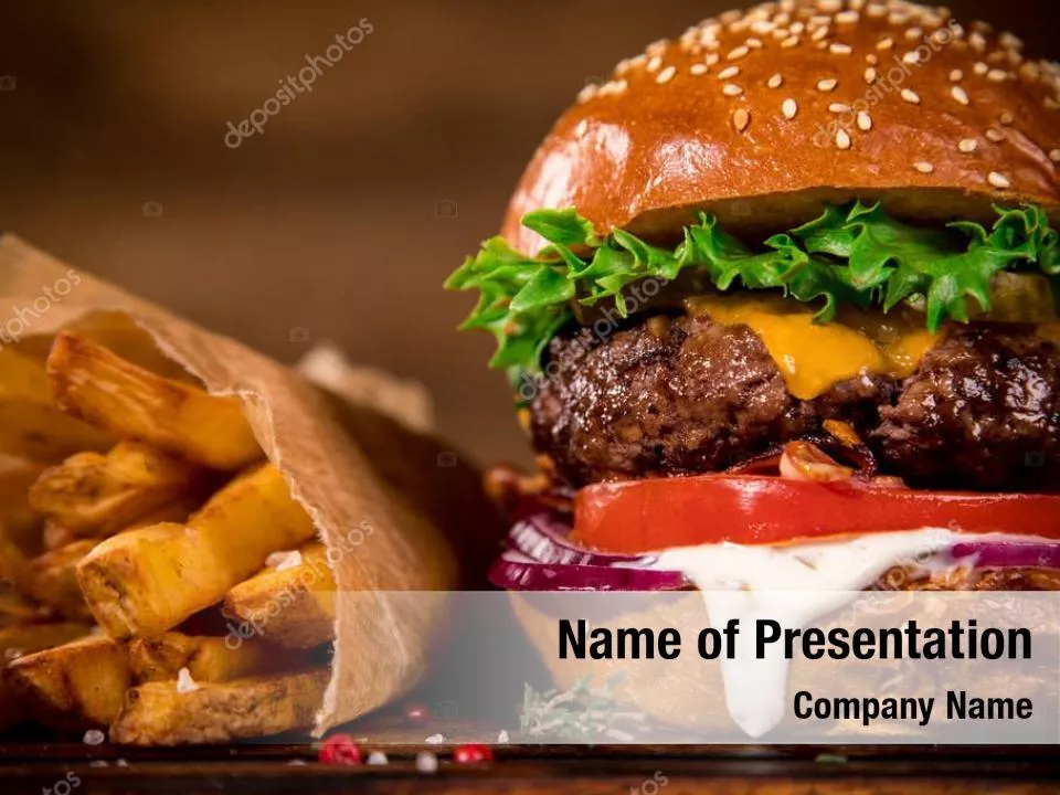 Cheese Burger with Salad