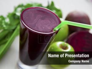 Celery beetroot, apple juice 