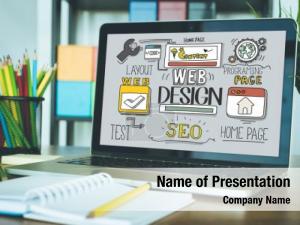 Web Design and Site Development PowerPoint Template