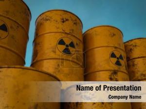 Nuclear Waste PowerPoint Template