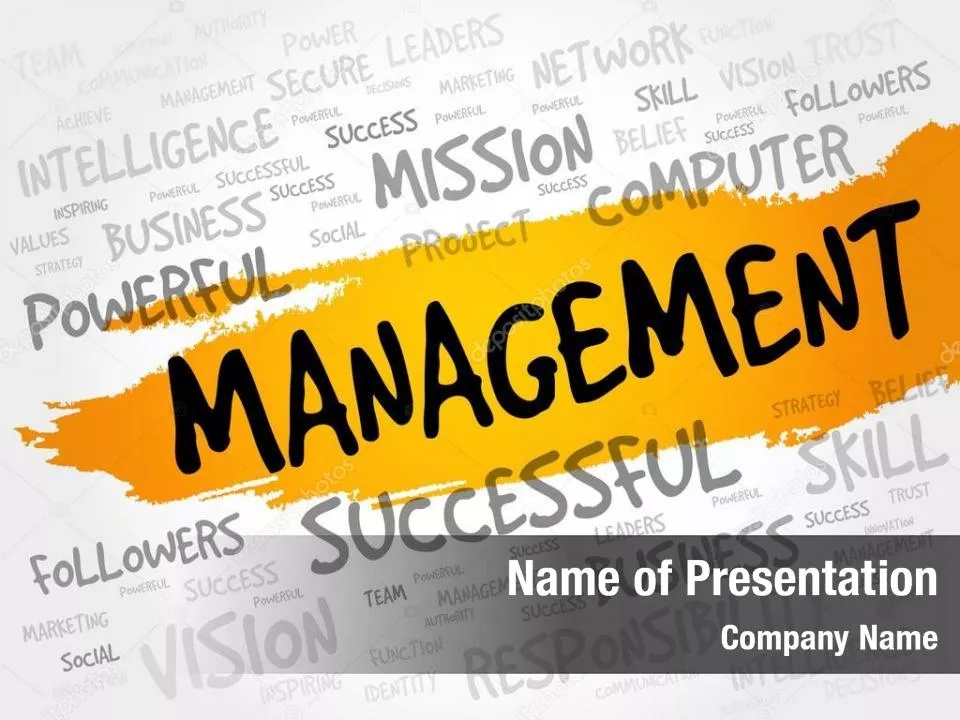 Management Word Cloud
