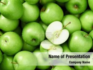 Green Apples PowerPoint Template