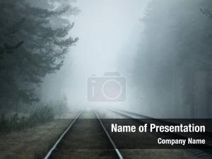 Foggy Perspective PowerPoint Template