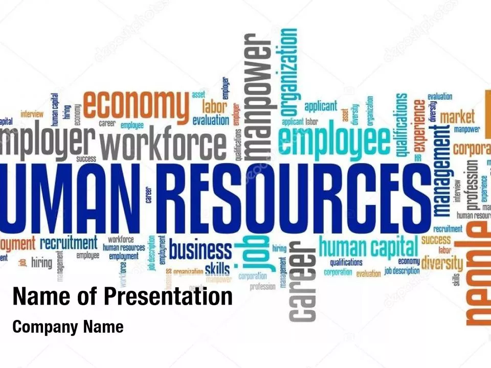Human Resources Word Cloud