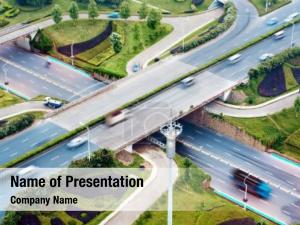 Aerial Transport PowerPoint Template