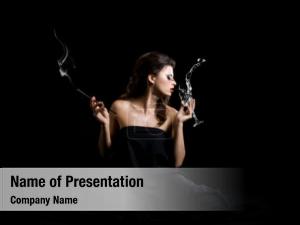 Party Girl PowerPoint Template