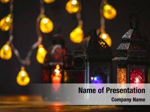 Lamps Free PowerPoint Template