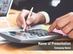Calculation Contract PowerPoint Template