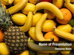 Summer Fruits PowerPoint Template